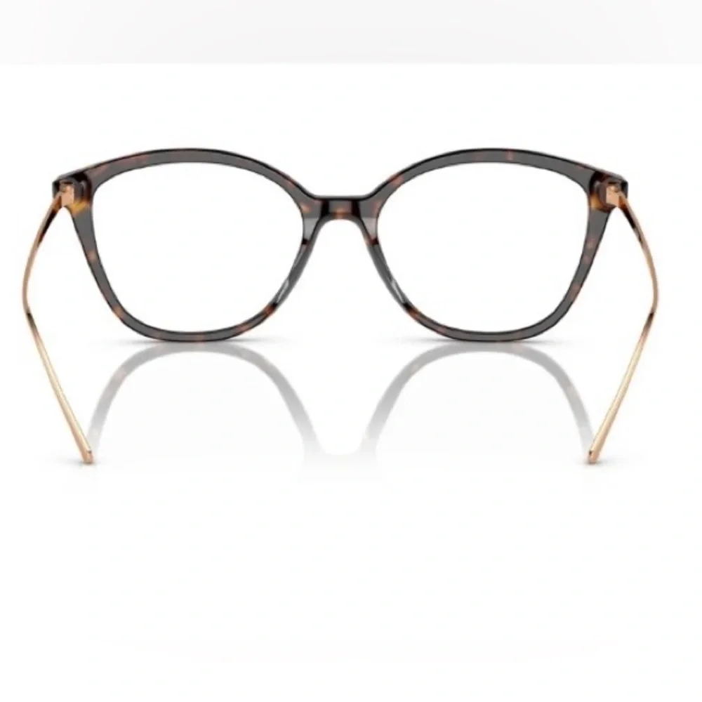 PRADA NWOT "Conceptual" VPR 11V Havana & Gold Mod Square/Cat Eye 53-17-140 Frame - Picture 4 of 16